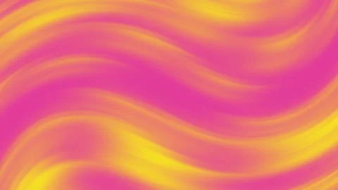 Pink and gold background,  abstract gradient marble silk wavy texture, HD 4K Video stock 297873445