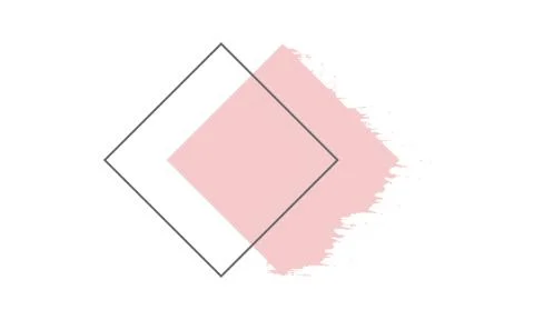 Pink and gray abstract vector background with blank text box Stock Illustration
