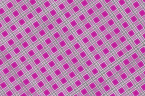 Pink and gray mosaic tile pattern with geometric design Stock Illustration