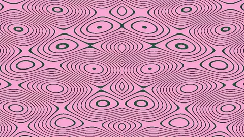 Pink and Green Psychedelic Contour Pattern Morphing Background 스톡 동영상 342934391