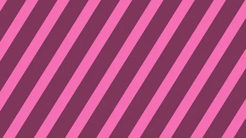 Pink and maroon diagonal striped background pattern provides a vibrant decor Stock Footage 331851960