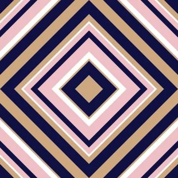 Pink and Navy Argyle Diagonal Stripes seamless pattern background 스톡 일러스트