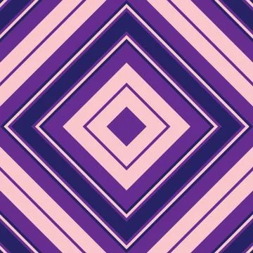 Pink and Navy Argyle Diagonal Stripes seamless pattern background 스톡 일러스트