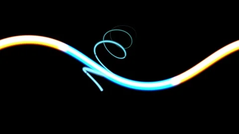 A pink and orange circle with a triangle on it Video stock 302869678