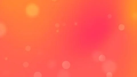 Pink and orange gradient background features soft glowing circles Stock Illustration