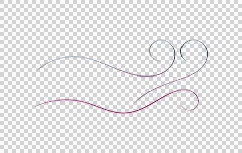 Pink and purple concentric wave pattern with white spiral center on black Illustrazione stock