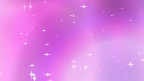 Pink and purple gradient background with star sparkles Stock Footage 331648833