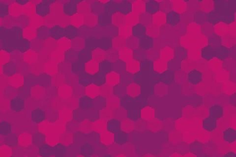 Pink and purple hexagon pattern background for design Stock Photos