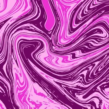 Pink and purple marble vector texture. Illustrazione stock