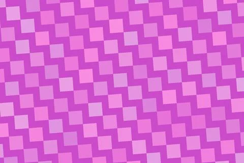 Pink and purple mosaic pattern with small square tiles Stockillustratie