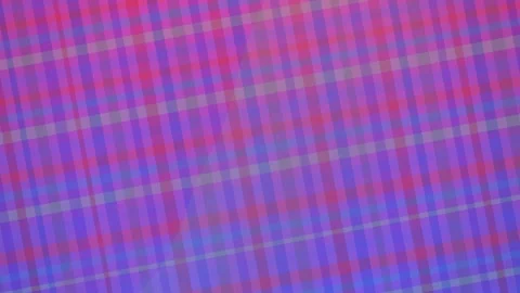 Pink and purple plaid pattern background loop featuring a colorful in shades of Stock Footage 330529407