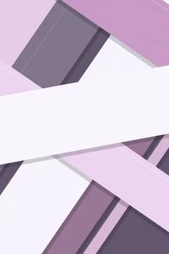 Pink and purple rectangular geometric shapes overlap with subtle shadows, g.. 스톡 일러스트