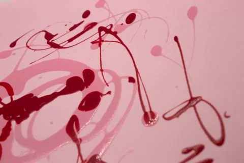Pink and Red splatter Background Stock Photos