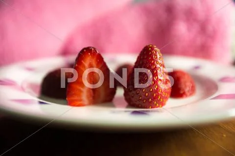 Pink and Strawberry Stock Photos