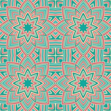 Pink and turquoise background. Stock Illustration