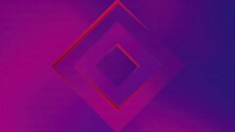 Pink and violet background with squares Illustrazione stock