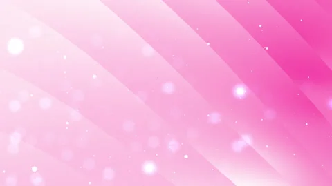 Pink and white abstract background with diagonal lines and white circles Stock Footage 302849568