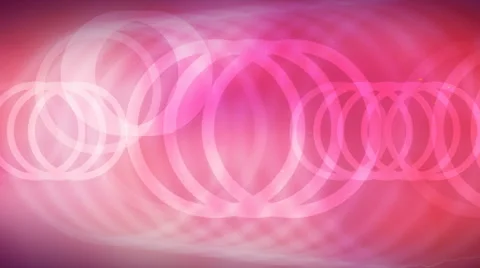 Pink and white Circular Rings Stock Footage 50784136