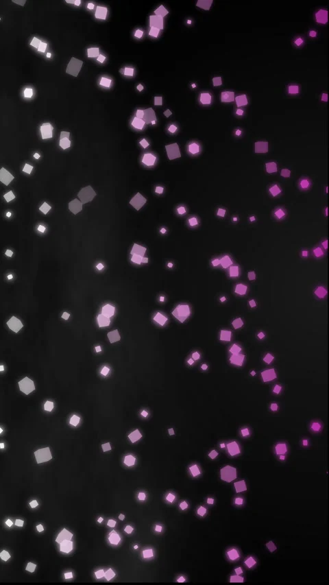 Pink and White colour Bubbles on Black Background | 4K Floating Bubble Animation Stock Footage 306733237