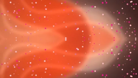 Pink and white dots on a reddish-brown background Stock Footage 331648914