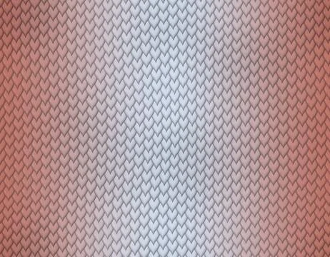 Pink and white gradient snake skin pattern, short sharp scale 스톡 일러스트