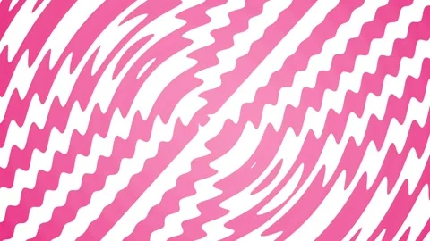 Pink and white hypnotic spiral zig zag abstract motion background Stock Footage 326416724