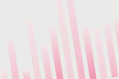 Pink and white striped pattern with vertical lines Stock Illustration