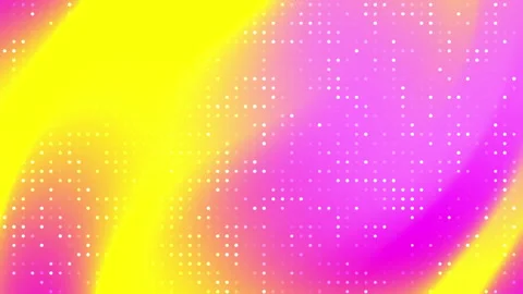 Pink and yellow gradient with white dots background is perfect for girly designs Stock Footage 302814067