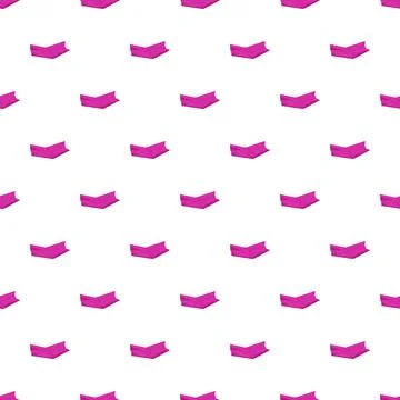 Pink angular shapes creating a simple seamless pattern 库存插图