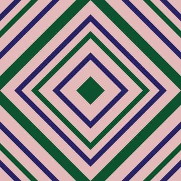 Pink Argyle Diagonal Stripes seamless pattern background 스톡 일러스트
