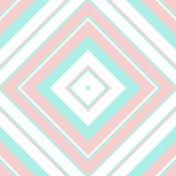 Pink Argyle Diagonal Stripes seamless pattern background Illustrazione stock