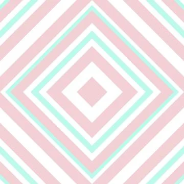 Pink Argyle Diagonal Stripes seamless pattern background Illustrazione stock