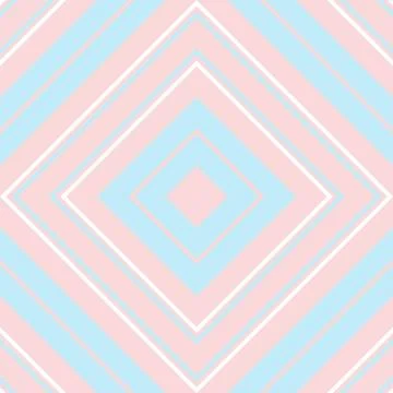 Pink Argyle Diagonal Stripes seamless pattern background Stock Illustration
