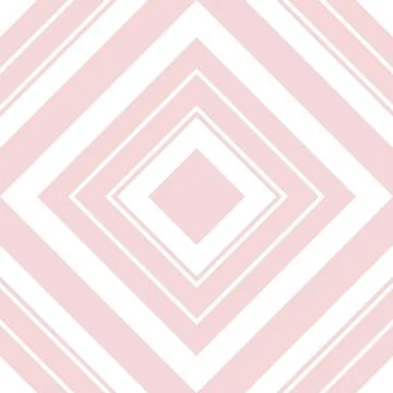 Pink Argyle Diagonal Stripes seamless pattern background Stock Illustration