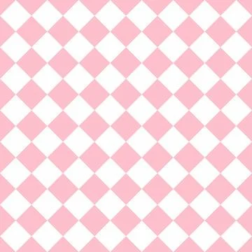 Pink argyle pattern seamless background. Vector illustration. Stock Illustration