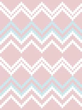 Pink Argyle Seamless Pattern Background 스톡 일러스트