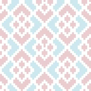 Pink Argyle Seamless Pattern Background Illustrazione stock