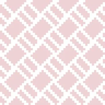 Pink Argyle Seamless Pattern Background Illustrazione stock