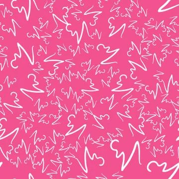 Pink background with abstract lines scratches Print Illustrazione stock