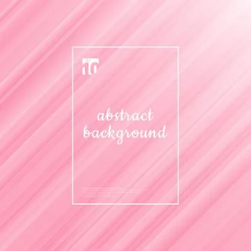 Pink background and texture. Abstract motion striped diagonal line Stock Illustration