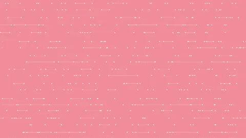 Pink background animation with moving white horizontal lines between dots with Stock-Footage 265039685