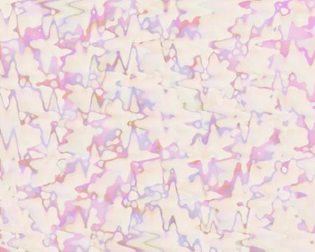 Pink background with blot figures, 3d render Stock Illustration