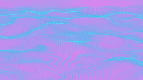 Pink background blue particles Barbie 1 Stock Footage 255798368