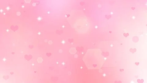 Pink background with bokeh light Stock Illustration