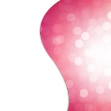 Pink Background With Bow Stock Illustration