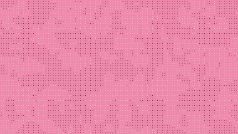 Pink background features black and white dot patterns. Stock Footage 294594341