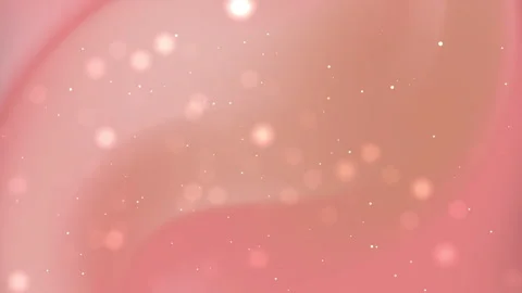 Pink background features blurred lights and tiny white specks. Stock Footage 315267796