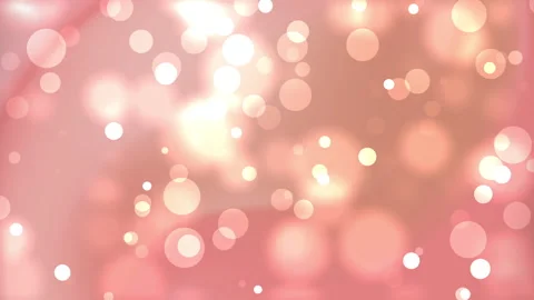 Pink background features many softly glowing circles. Stock Footage 301943744