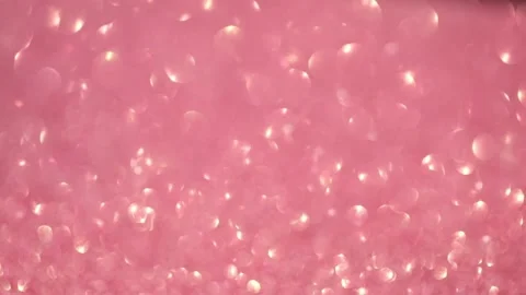 On a pink background festive defocus bokeh Stock Footage 234652449