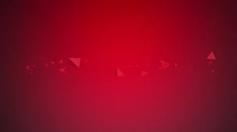 Pink background with flying triangles Video stock 60067108